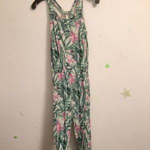 floral jumpsuit